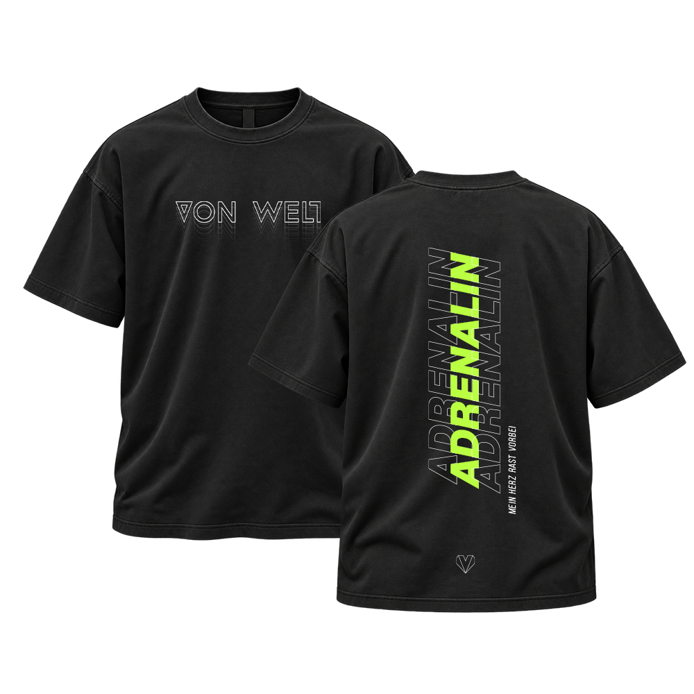"Adrenalin" CD + T-Shirt Bundle