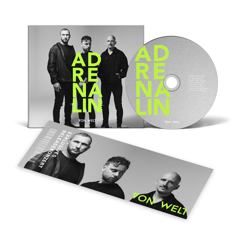 "ADRENALIN" CD + Ticket Bundle